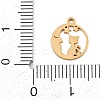 304 Stainless Steel Charms STAS-Z183-07G-3