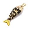 Rack Plating Brass Pendants KK-A268-05G-B02-2