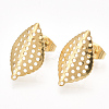 304 Stainless Steel Stud Earring Findings STAS-S079-65A-2