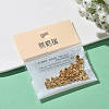 SHEGRACE Brass Beads XGRQ19432-306G-6