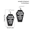 Halloween Cartoon Acrylic Word Dangle Earrings for Women QK1762-2-2