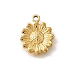 304 Stainless Steel Pendants STAS-C122-04G-1