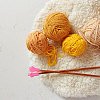 4 Bags 4 Colors Rubber Knitting Needle Point Protector AJEW-GL0001-79-5