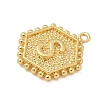 Brass Pendants KK-B126-01G-S-2