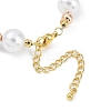 Rack Plating Brass Beaded Bracelets BJEW-P341-07C-G-3