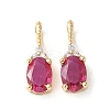 Brass Micro Pave Cubic Zirconia Pendants KK-Q031-43G-11-1