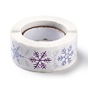 Christmas Themed Flat Round Roll Stickers LS-DIY-B045-04B-2
