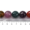 Natural Dragon Veins Agate(Dyed & Heated) Beads Strands G-K390-A13-01-5