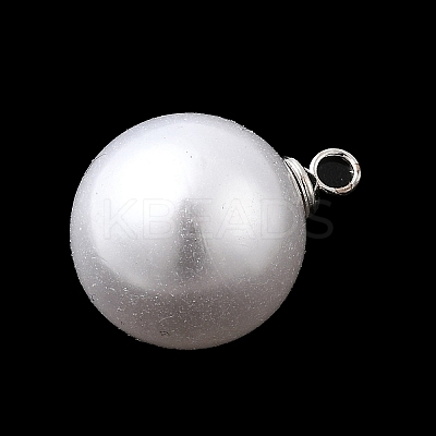 ABS Plastic Imitation Pearl Pendants FIND-H052-01H-04P-1