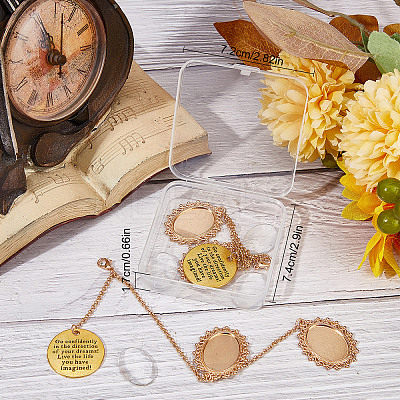 DIY Zinc Alloy Graduation Season Hat Brims Photo Pendant Decorations DIY-SC0020-66-1