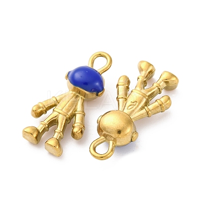 304 Stainless Steel Enamel Pendants STAS-B085-26G-1