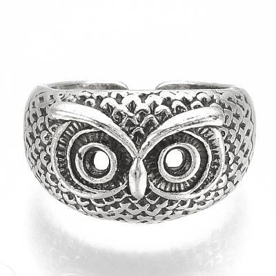 Alloy Cuff Finger Rings RJEW-N027-36-1