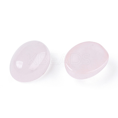 Natural Rose Quartz Cabochons G-A094-01B-12-1