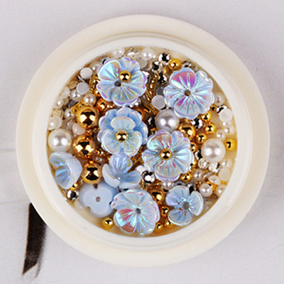 Nail Art Decorations Accessories Kits LS-MRMJ-WH0042-64D-1