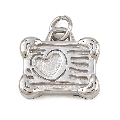 304 Stainless Steel Charms STAS-I360-03P-1