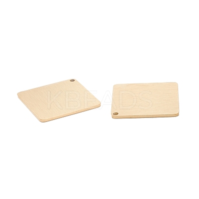 Ion Plating(IP) 304 Stainless Steel Pendants STAS-O133-08H-G-1