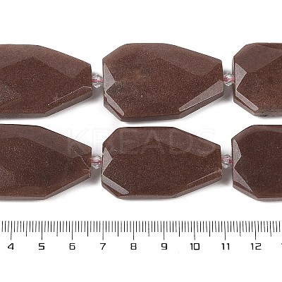 Natural Purple Aventurine Beads Strands G-P548-B15-01-1