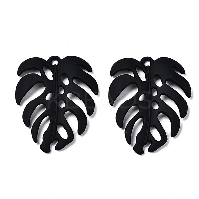 Spray Painted Alloy Pendants PALLOY-T077-116A-RS-1
