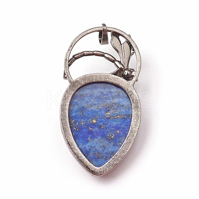 Natural Lapis Lazuli Pendants G-I220-G01-1