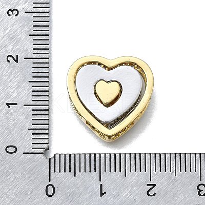 Brass Micro Pave Cubic Zirconia Pendants Set KK-V010-08GP-03-1