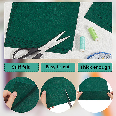 15Pcs Felt Non Woven Fabric DIY-SP0003-93M-1