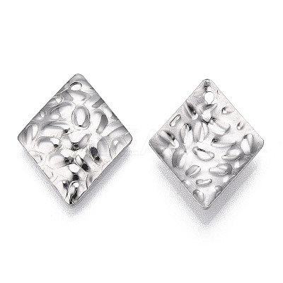 Non-Tarnish 304 Stainless Steel Pendants STAS-T063-198P-1