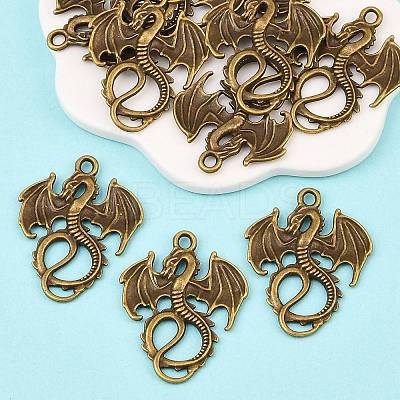 Tibetan Style Pendants X-TIBEP-K063kg-AB-NR-1