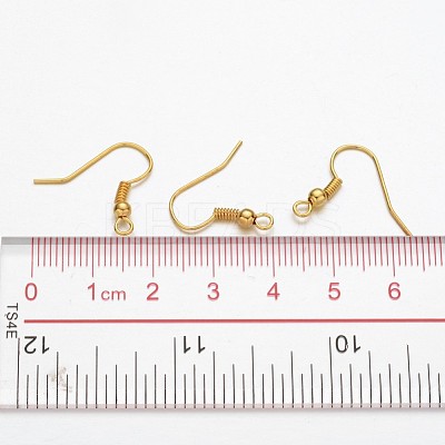 Iron Earring Hooks X-E135-NFG-1