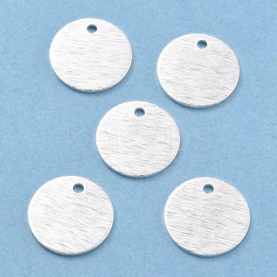 Brass Charms KK-Y003-06G-S-1