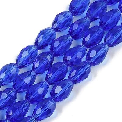 Transparent Glass Beads Strands EGLA-N013-T4mm-D11-1