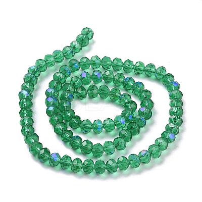 Electroplate Glass Beads Strands EGLA-A034-T2mm-L12-1