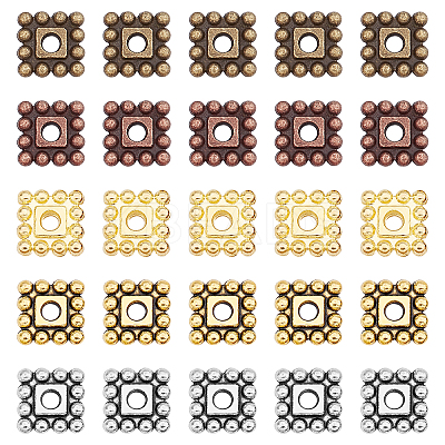 Tibetan Style Alloy Spacer Beads TIBEB-FH0001-29-NR-1