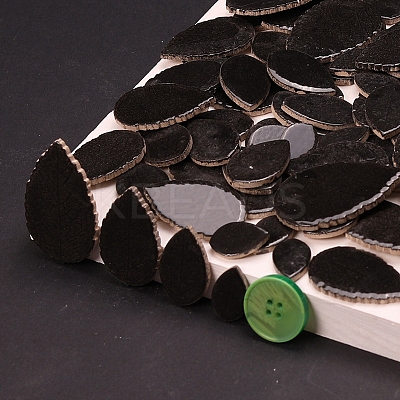 Leaf Shape Porcelain Mosaic Tiles PW-WG00441-04-1