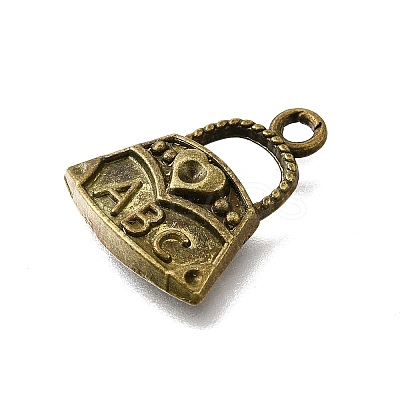 Tibetan Style Alloy Pendant Rhinestone Settings TIBE-L008-02AB-1