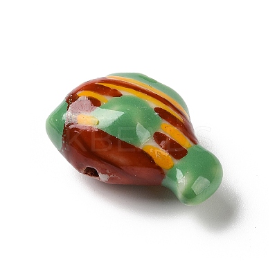 Handmade Porcelain Beads PORC-Z006-02D-1