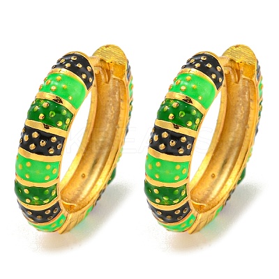 Rack Plating Brass Hoop Earrings EJEW-C102-44G-1