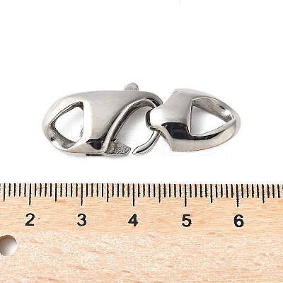 316 Surgical Stainless Steel Lobster Claw Clasps STAS-H234-10P-03-1