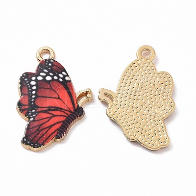 Alloy Enamel Pendants X-ENAM-B054-09G-1