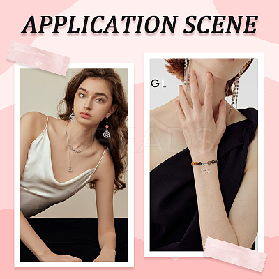 DIY Natural & Synthetic Beads & Alloy Pendant Jewelry Making Findings Kits DIY-SC0028-20-1