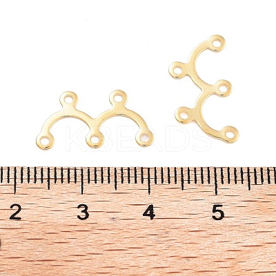 201 Stainless Steel Rainbow Chandelier Component Links STAS-U012-01B-G-1