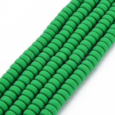 Handmade Polymer Clay Beads Strands CLAY-N008-127-1