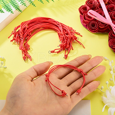 20Pcs Waxed Polyester Cord Bracelet Making AJEW-TAC00095-1