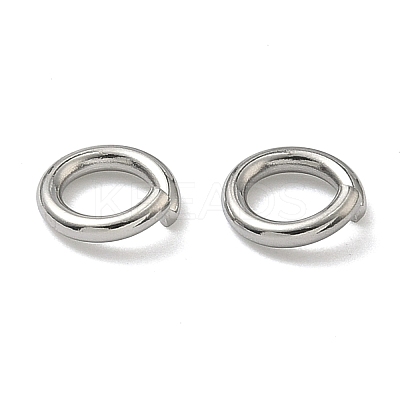 Tarnish Resistant 304 Stainless Steel Open Jump Rings X-STAS-E067-11-8mm-1