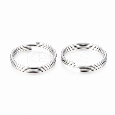 Tarnish Resistant 304 Stainless Steel Split Rings LS-X-STAS-H413-06P-B-1