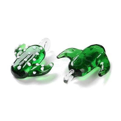 Handmade Lampwork Pendants LAMP-S068-01D-1