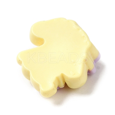 Opaque Resin Puppy Cabochons CRES-A056-01B-1