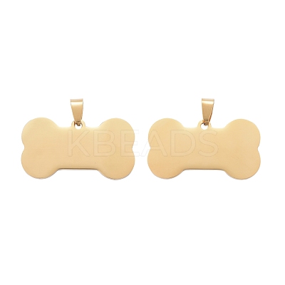 Ion Plating(IP) 304 Stainless Steel Pendants STAS-I140-07B-G-1