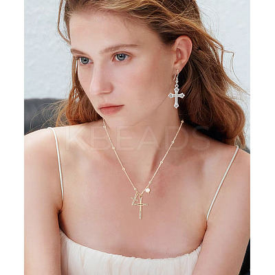 18Pcs 9 Styles Alloy with Crystal Rhinestone Pendants ALRI-TA0001-34-1