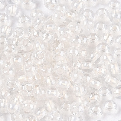 6/0 Transparent Inside Colours Glass Seed Round Beads X1-SEED-N006-004A-1