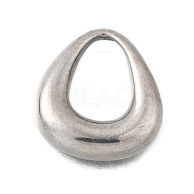 304 Stainless Steel Pendants STAS-Q362-02B-P-1